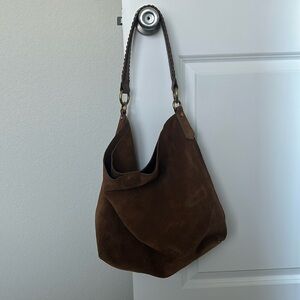 Banana Republic Suede shoulder bag